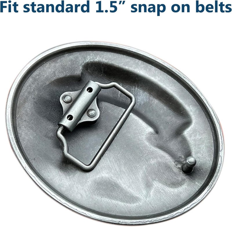 Seternaly Western Cowboy/Cowgirl Belt Buckles Punk Rodeo Horseman Belt Buckle for Men Women Boy Girl Youth - Image 3